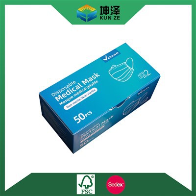 Kotak Kemasan Masker Wajah