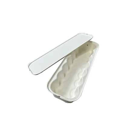 Bagasse Hot Dog Box
